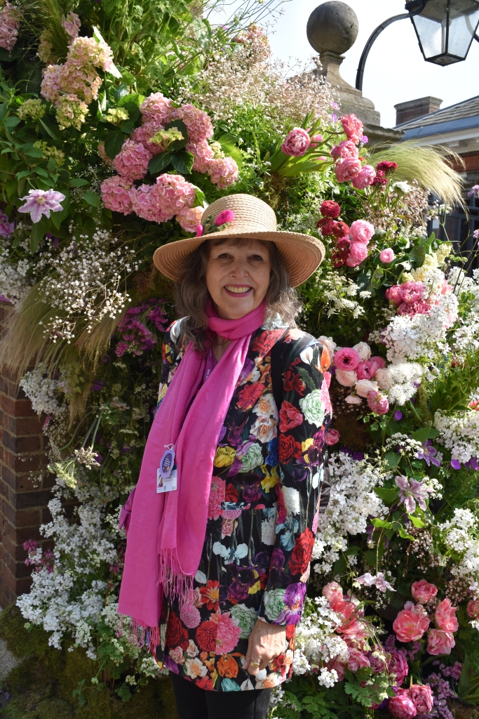 Jenny Rose Carey at The Chelsea Flower Show

